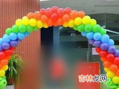 气球支架怎么绑气球?