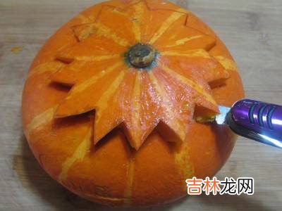 南瓜灯笼怎么做?