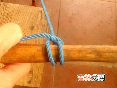 绳子怎么打结越拉越紧?