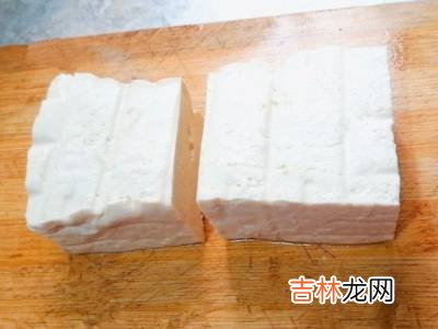 豆腐怎么切三角块?