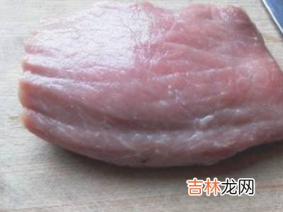 肉丝怎么切?
