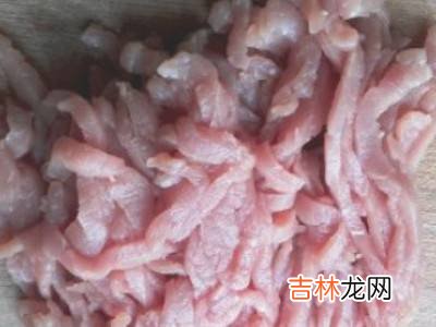 肉丝怎么切?