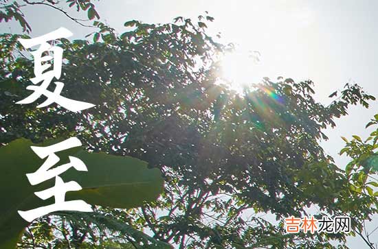 2023年夏至是几月几日几点 夏至节气气候特点