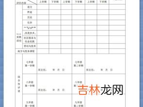 学籍表是什么意思,学籍表是什么意思