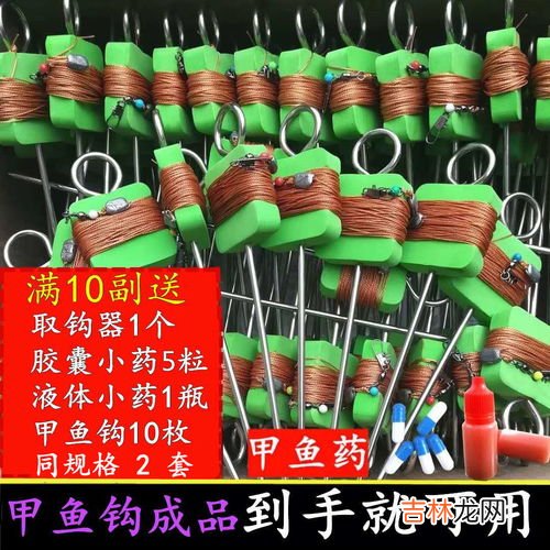 钓甲鱼的钩子绑钩方法,钓甲鱼用什么钩 钓甲鱼怎么钓