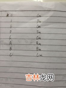 小三和弦有哪几个,请写出15个大三和弦,15个小三和弦急!!!