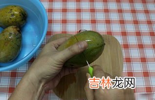 芒果怎么切方便吃,芒果怎么切方便吃