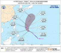 4月10日“马勒卡”加强为强热带风暴级 “鲇鱼”在菲律宾东部近海回旋