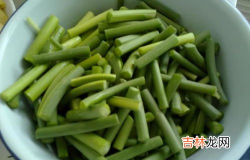 蒜苔怎么拔又快又不断 怎么拔蒜苔,怎么拔蒜苔不会断