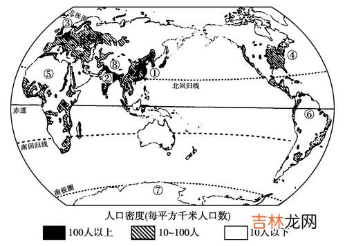 世界人口分布特点,世界人口分布特点