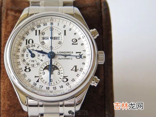 浪琴名匠八针月相怎么调月份和星期,浪琴机械手表怎么调时间和日期