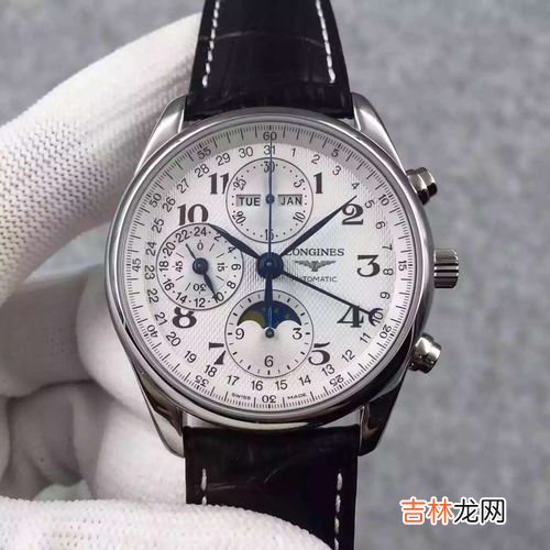 浪琴名匠八针月相怎么调月份和星期,浪琴机械手表怎么调时间和日期