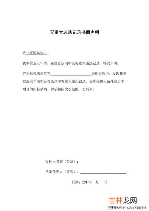 声明格式,申明的格式及写法是什么？