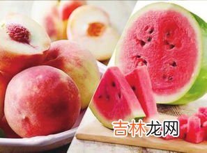 桃子可以和西瓜一起吃,桃子跟西瓜可以一起吃吗