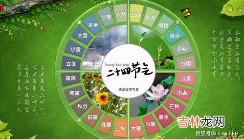 二十四节气有什么,24个节气有哪些
