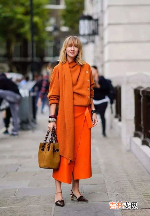 橙色配什么颜色好看,橙色配什么颜色好看