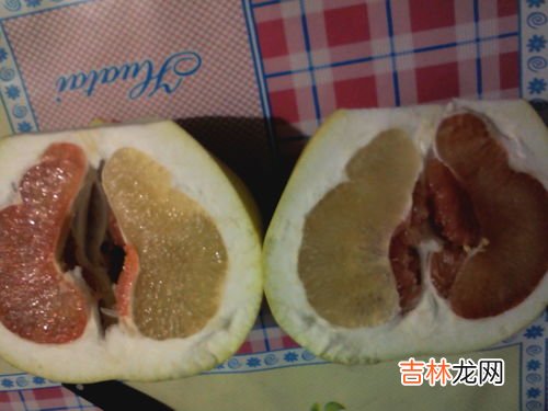 红心柚子果肉有点黄是啥回事,红心柚子肉发黄可以吃吗