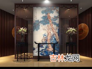 进门对面能不能挂字画,进门对面墙上挂什么画好