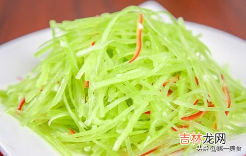 莴笋怎么切丝,凉拌莴笋丝详细步骤