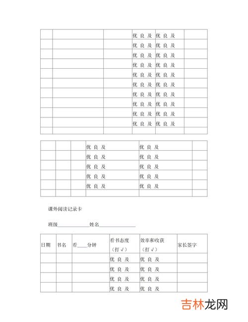 阅读记录表填写的内容,数学阅读记录卡内容怎么写？