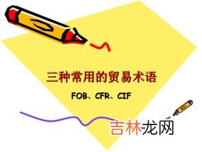 cfr贸易术语,cfr贸易术语含义