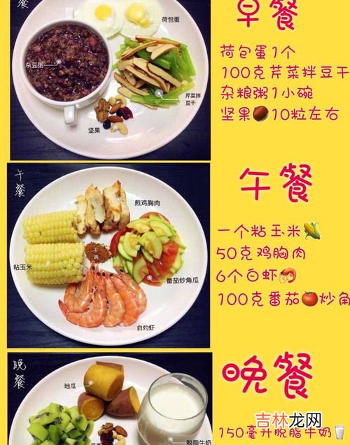 自制减肥餐食谱,减肥快速效果食谱