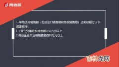 一般纳税人认定标准是什么,一般纳税人认定标准是什么