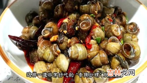 香辣炒螺蛳,炒螺蛳的简单又好吃的做法，嗦起来香辣美味特过瘾，你学会了吗？