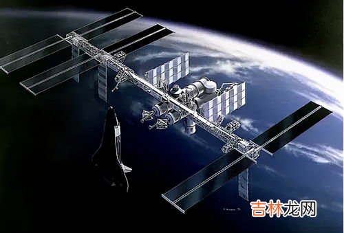 国际空间站在哪个位置,国际空间站的运行高度是多高?目前在大气层的哪一层?