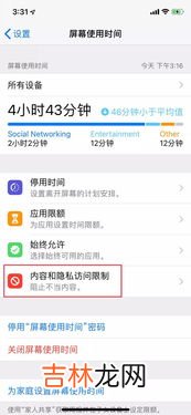 苹果访问限制在哪,怎么设置苹果手机软件的访问限制？