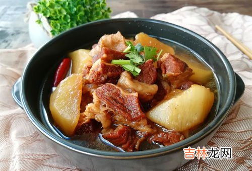 牛腩炖萝卜的功效与作用,萝卜炖牛腩的功效与作用