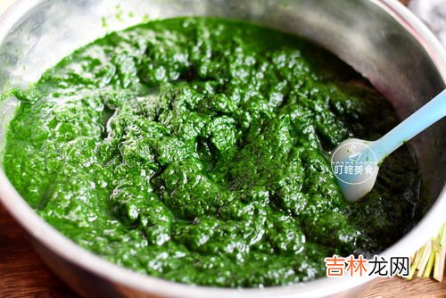 艾叶米果面粉和糯米粉的比例,5斤粉放几斤艾草
