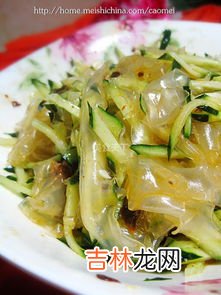 黄瓜粉皮凉菜怎么拌好吃,黄瓜拌粉皮的做法