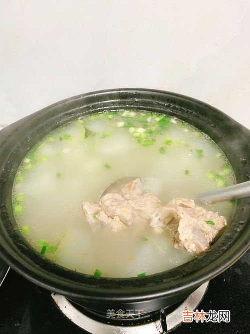 冬瓜炖排骨汤,冬瓜排骨汤怎么熬好喝