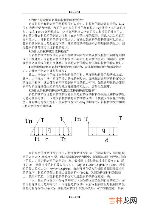 悬索桥和斜拉桥的区别,悬索桥和斜拉桥的区别是什么？