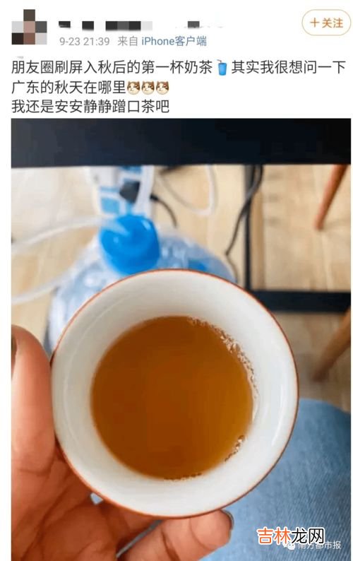 秋天的第一杯热奶茶是什么意思,秋天的第一杯热奶茶是什么意思 秋天的第一杯热奶茶是什么梗