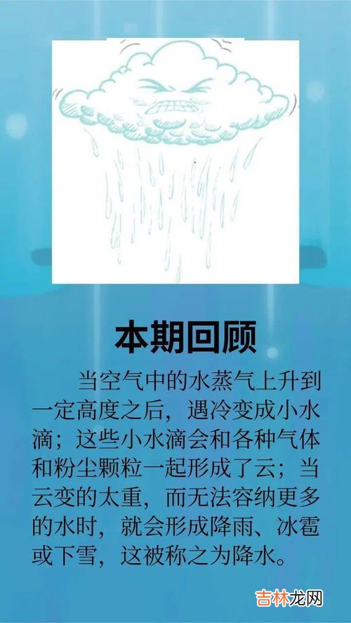雨是怎么形成的,雨形成的原因