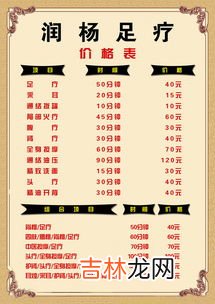 足疗项目名称,足疗项目名称